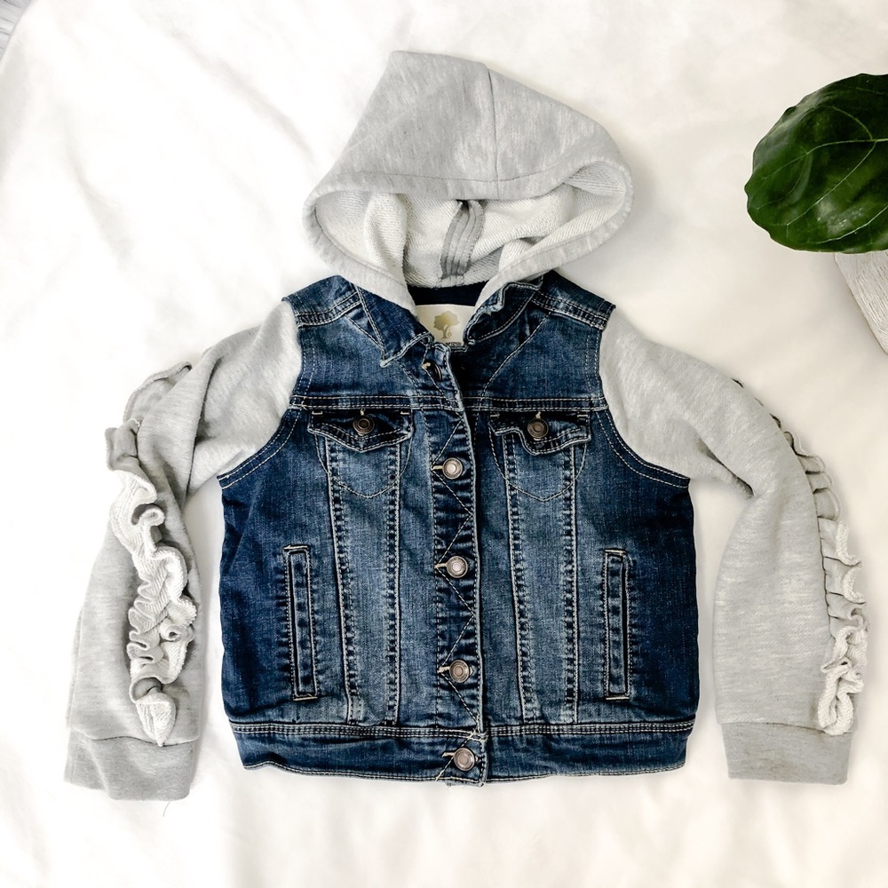 Tucker + Tate Ruffle Sleeve Jacket